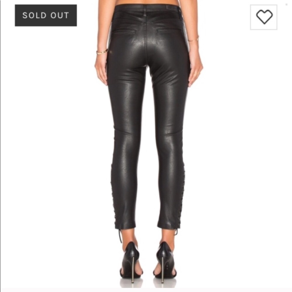 Blank NYC Leather Pants
